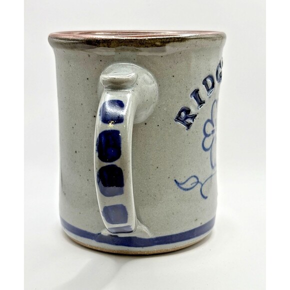 Dan Harvey Salt Glazed Pottery Coffee Mug Cup RIDGEIELD CT Used - Picture 4 of 10